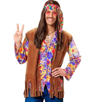Frynset Hippie Kostume