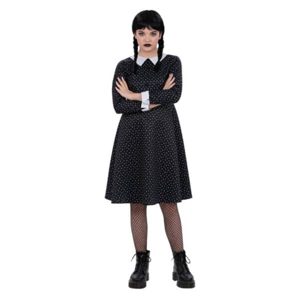 Gotisk Skolepige Børnekostume