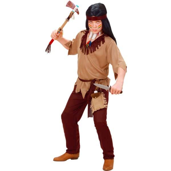 Indianer Dreng Børnekostume