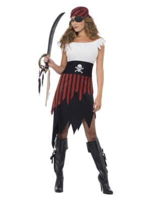 Klassisk Sørøver Kostume