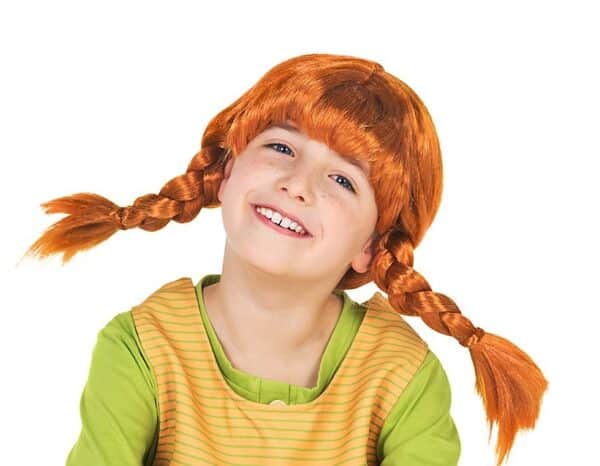 Pippi Langstrømpe børneparyk