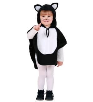 Plysset Kat Børnekostume