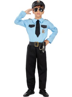 Politibetjent Børnekostume