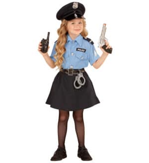 Politipige Børnekostume