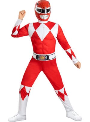 Power RangersÂ® Rød Børnekostume