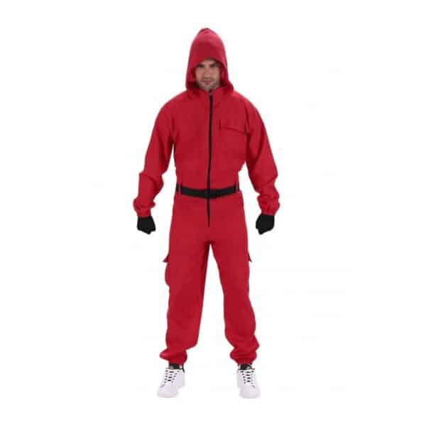 Rød Heldragt Teen Kostume