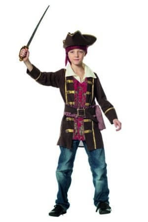 Sørøver Kaptajn Børnekostume