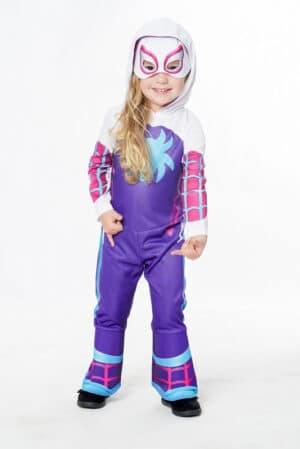 Spider-ManÂ® Ghost Spider Børnekostume