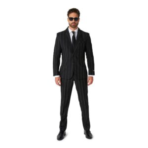 SuitmeisterÂ® Glow Pinstripe Gangster Jakkesæt
