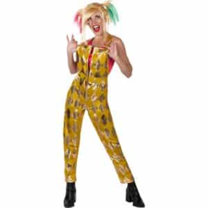 Birds Of PreyÂ® Harley Quinn Kostume Gul/Guld