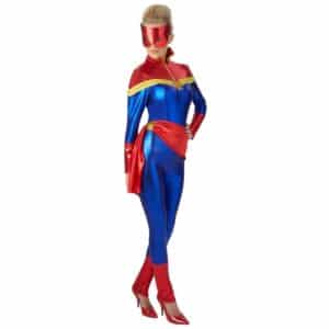 Captain MarvelÂ® Metallisk Kostume