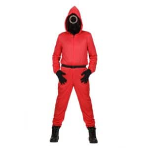 Cirkel Vagt Kostume Rød