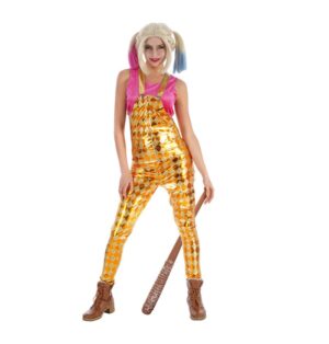 Harley Quinn Kostume Guld