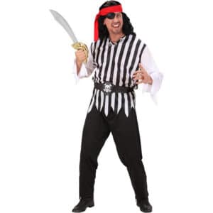 Klassisk Pirat Kostume