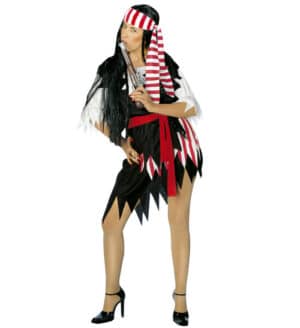 Kvindelig Pirat Kostume