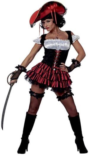 Sexet Pirat Kostume