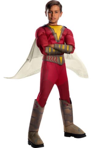 ShazamÂ® Deluxe Børnekostume