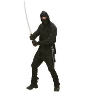 Sort Ninja Kostume