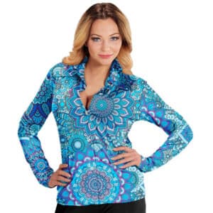 60'er Mandala Hippieskjorte
