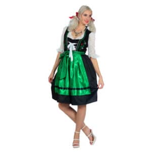 Dirndl Grøn/Sort