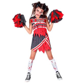 Død Zombie Cheerleader Børnekostume