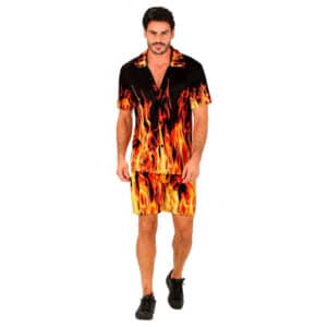 Flammende Skjorte & Shorts