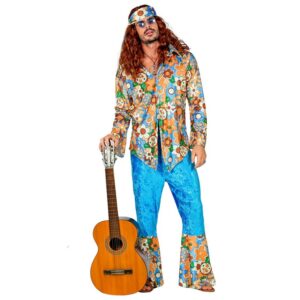 Hippie Mand Flower Kostume