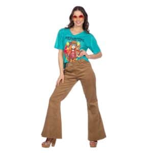 Hippie T-shirt Dame Turkis