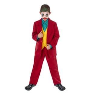 Joker Børnekostume Rød