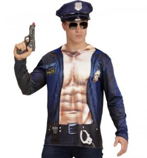 Langærmet Politimand Bluse