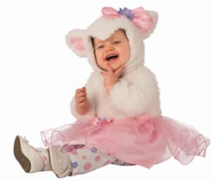 Lille Lam Baby Udklædningstøj (Str. 6-12M/12 MONTHS (6-12))