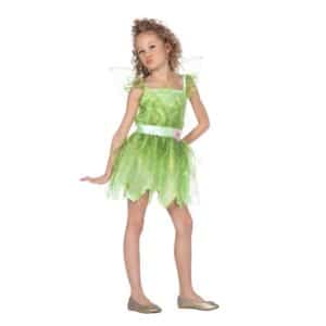Magisk Fe Børnekostume Grøn