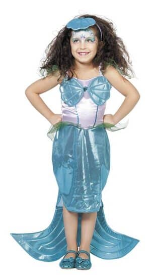 Magisk Havfrue Børnekostume