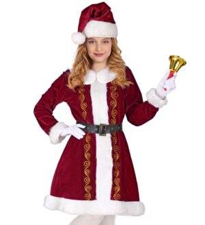 Mrs. Claus Børnekostume