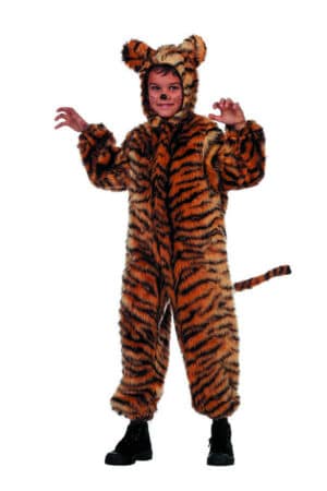 Plysset Tiger Børnekostume