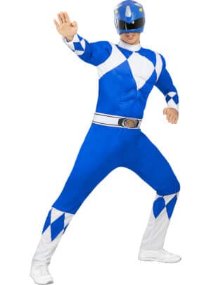 Power RangersÂ® Blå Kostume