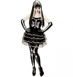 Skelet Darling Kostume