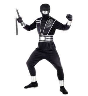 Sort Ninja Børnekostume