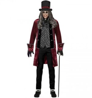 Stilfuld Viktoriansk Vampyr Kostume