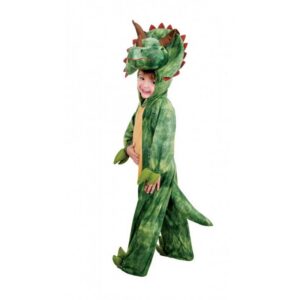 Triceratops Dinosaur Onesie Børnekostume