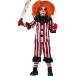 Vintage Killer Clown Børnekostume