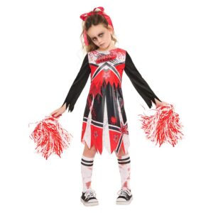 Zombie Cheerleader Børnekostume