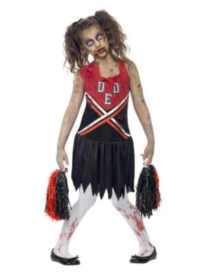 Zombie Cheerleader Børnekostume