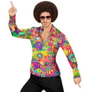 60'er Groovy Peace Skjorte