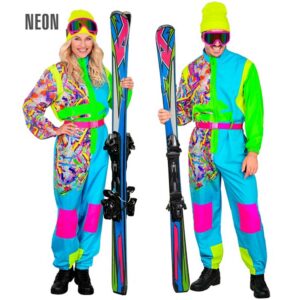 80'er Skidragt Kostume Turkis