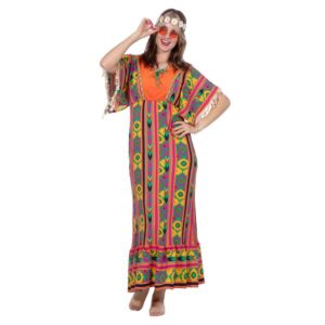 Hippie Maxikjole Kostume