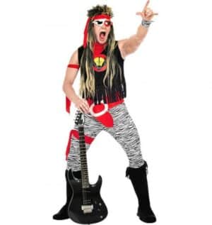 80'er Rockstar Kostume