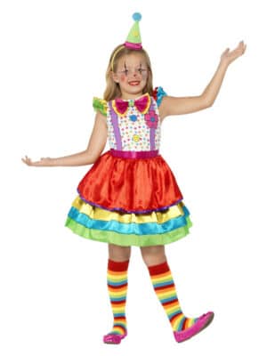Klovnepige Børnekostume