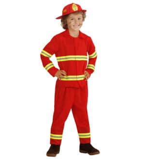 Modig Brandmand Børnekostume