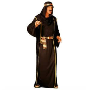 Sheik Kostume Sort